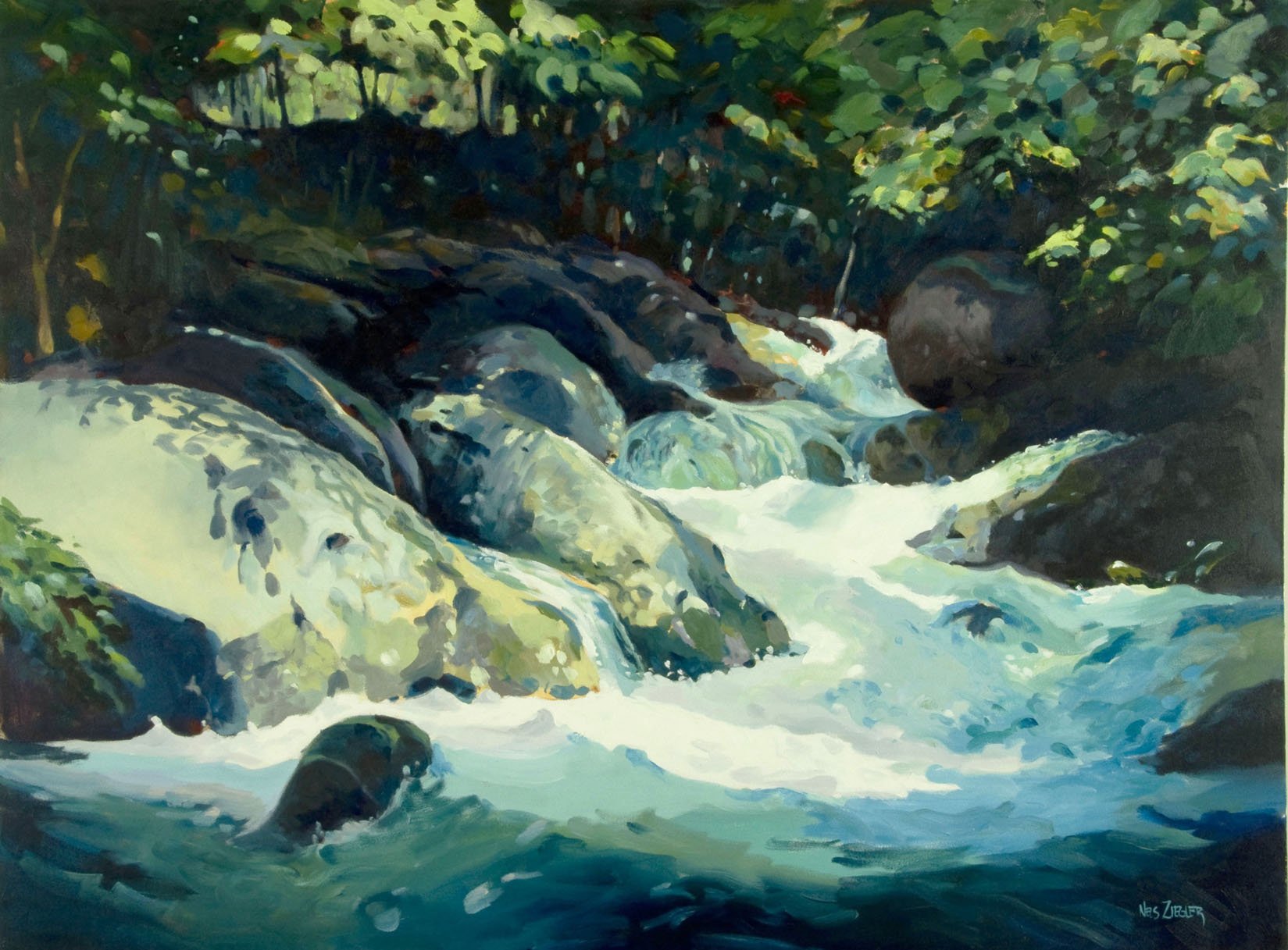 Nelson Ziegler: 66th Annual Spring Wildflower Pilgrimage Artist-of-the-Year