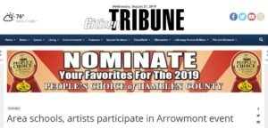 ArtReach on the Road featured in Citizen Tribune