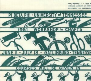 ARROWMONT: 75 YEARS OF CRAFT EDUCATION – 1951