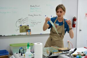 Arrowmont Craft Conversations: Erin Anfinson – Encaustic, Collage and Animation Artist