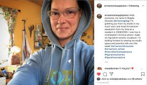 Arrowmont Connections: Magda Gluszek takes over the Arrowmont Supply Store instagram this week