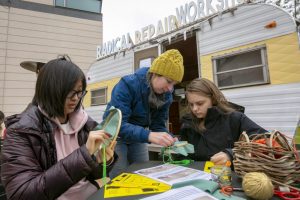 Arrowmont Connections: Julia Gartrell leads free Instagram workshops with #mendingmondays