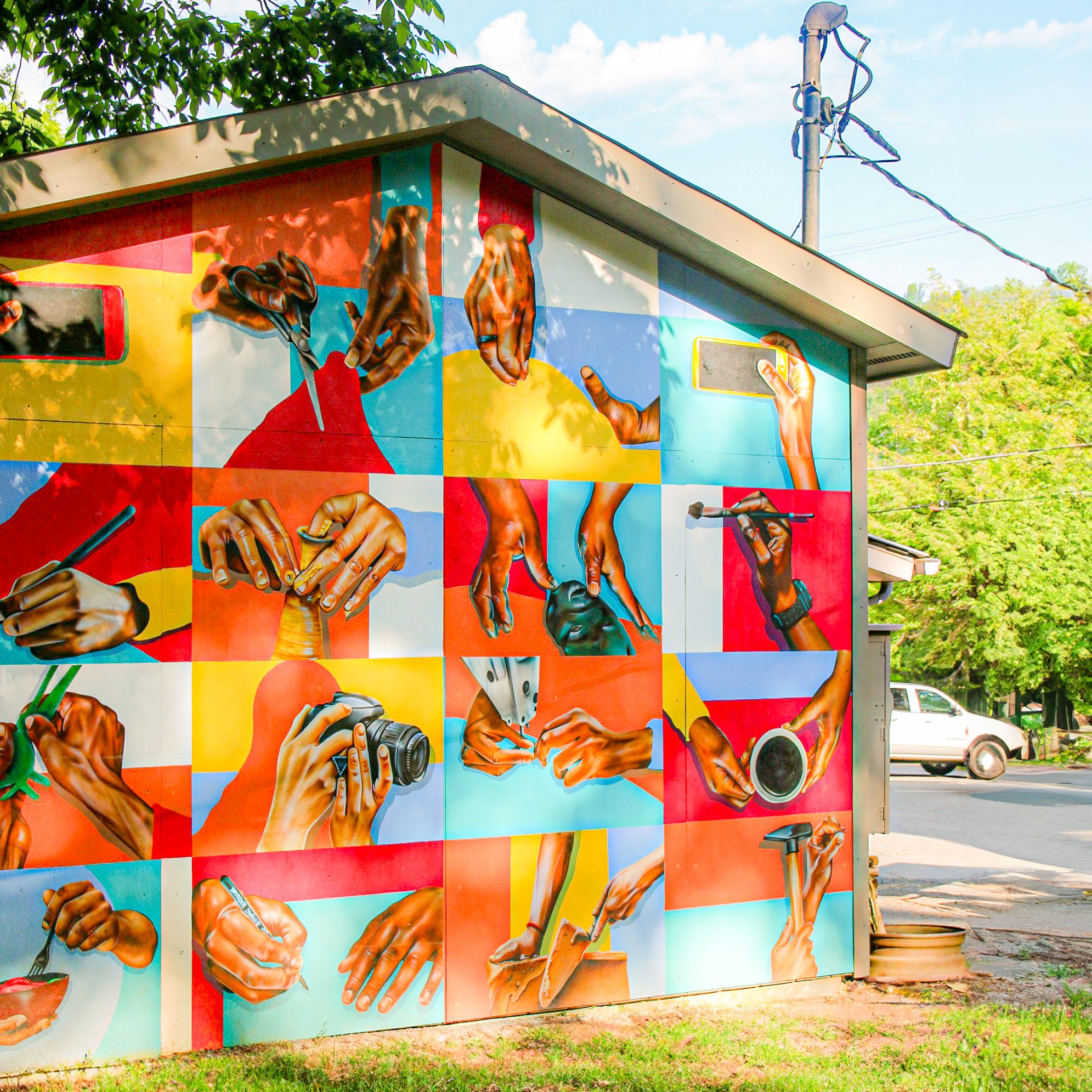 Makers Mural Arrowmont