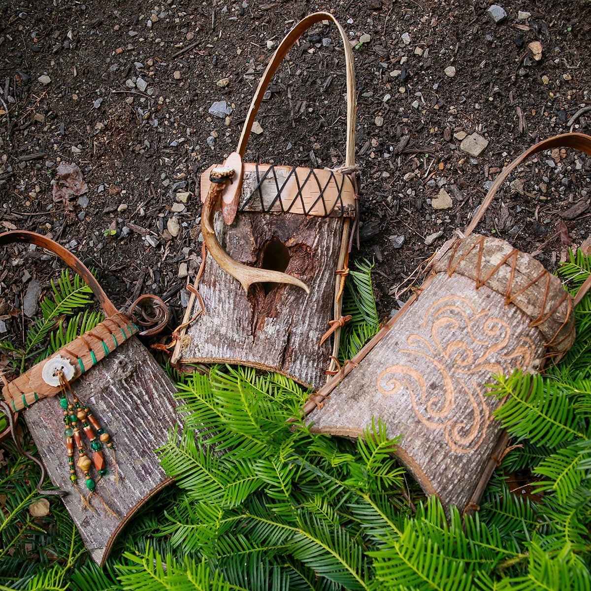 Max Hendry - 3 Bark Baskets